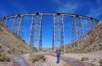 O impressionante viaduto La Polvorilla, na região de San Antonio de Los Cobres - Argentina